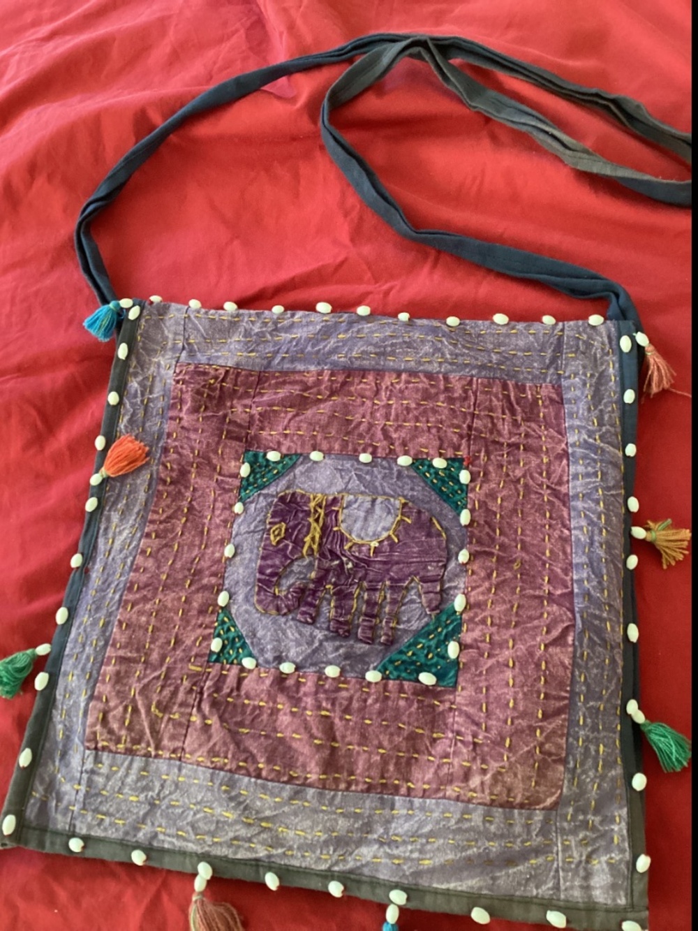 Boho Elephant Purse